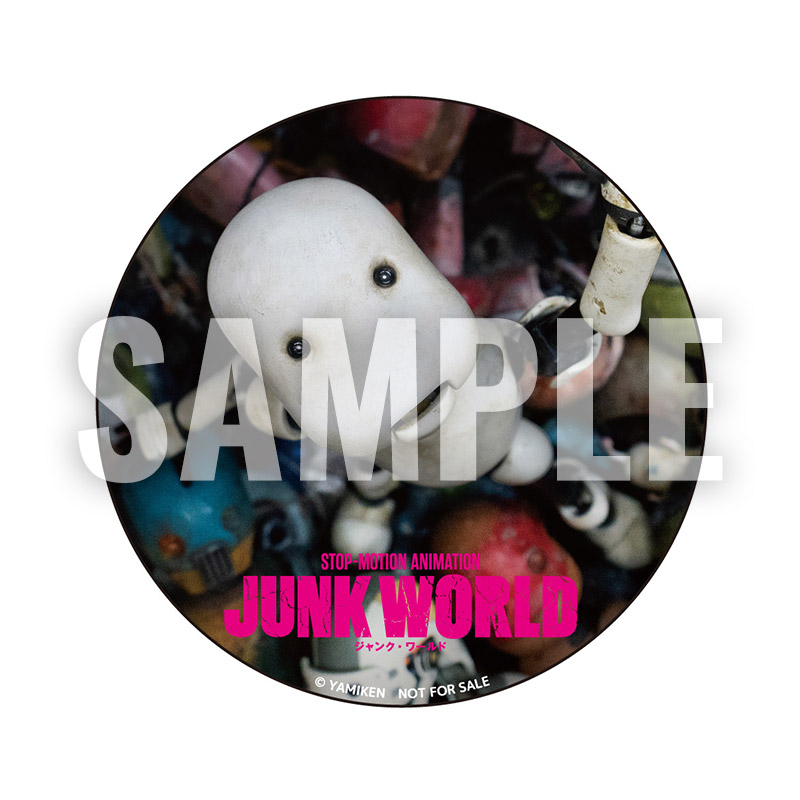 メタル缶バッジ