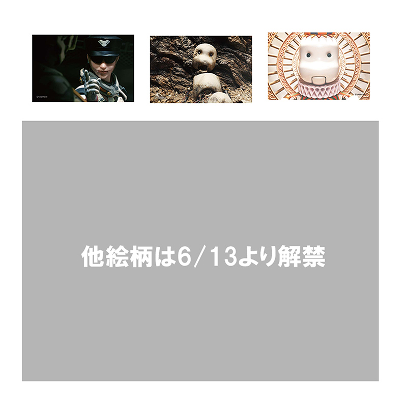 ランダムスクエア缶バッジ　全12種